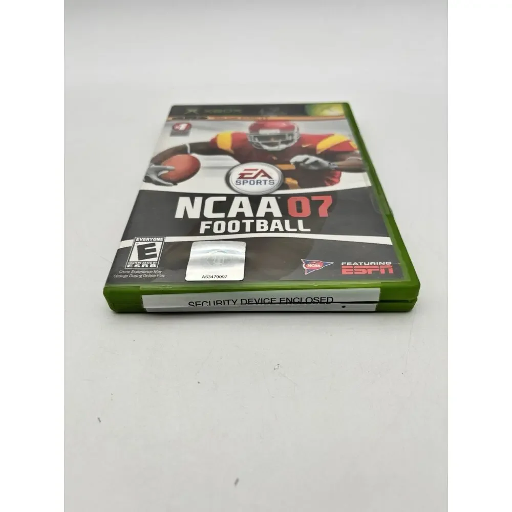 NCAA Football 07 (Microsoft Xbox, 2006) Complete CIB Tested Works VG Condition